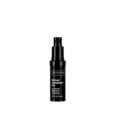 Revision Skincare Retinol Complete 0.5 Anti Aging Serum, Reduces Fine Lines and Wrinkles, Hydrating and Smoothing, 0.5 fl oz