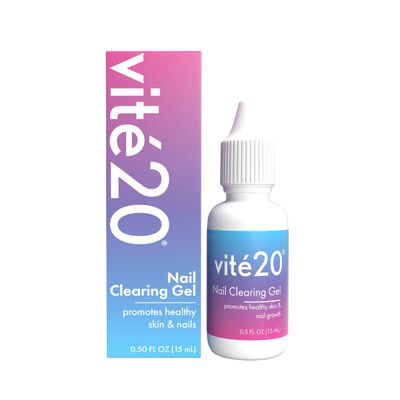 Nail Clearing Gel - Promotes healthy skin and nail growth - Apple &amp; Sugar extract - 0.5 fl oz