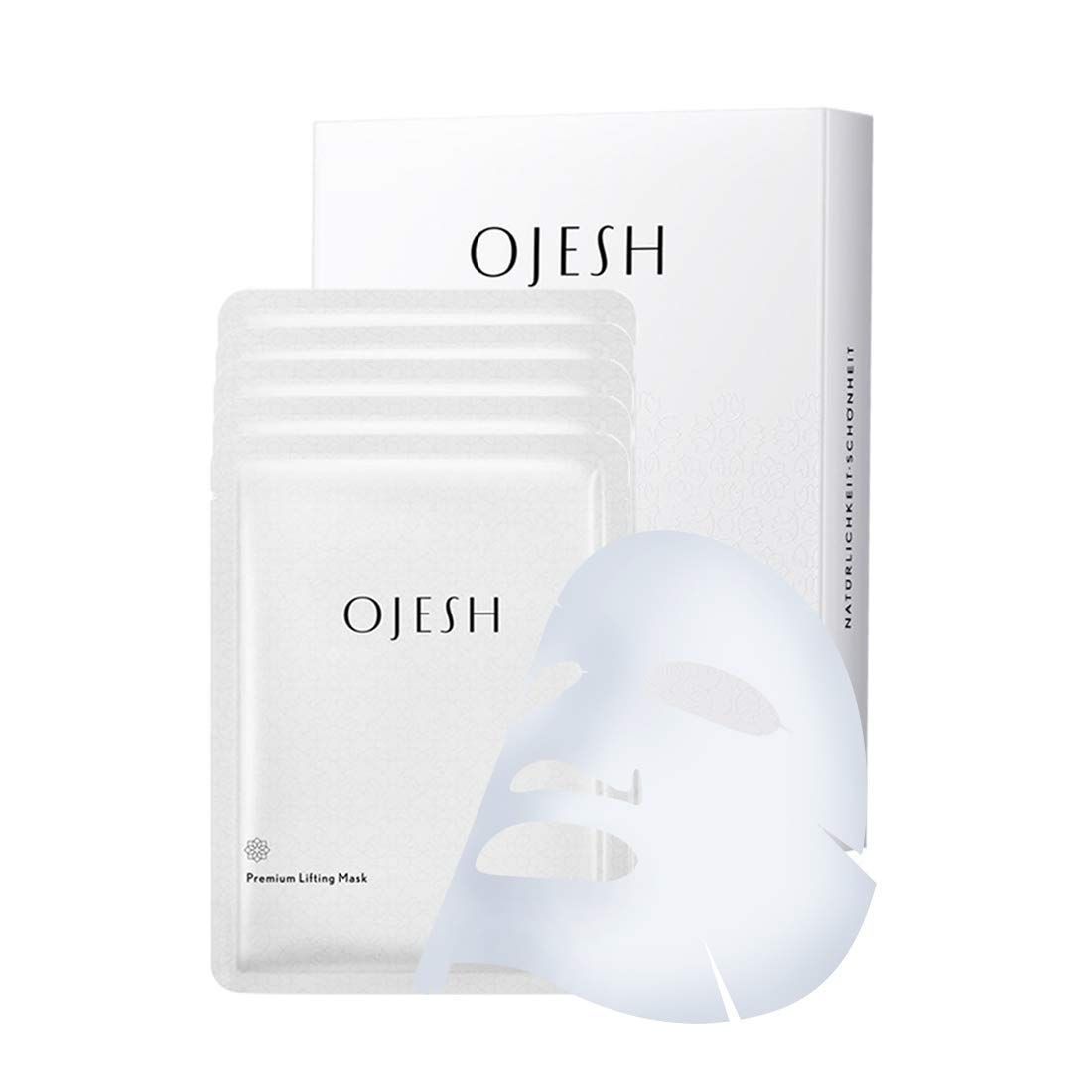 Ojesh Premium Lifting Mask - Face Masks SkincareHydrating MasksMoisturizingBrightening and SoothingAnti-agingCollagen Essential Lifting &amp; Firming Face for Women Men All Skin Type (1 Box)