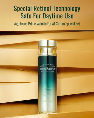 ISA KNOX Age Focus Prime Wrinkle For All (4.9fl oz) - Plant-Based Korean Skin Care Solution for Skin Elasticity &amp; Moisturization by LG Beauty. Daytime Retinol.