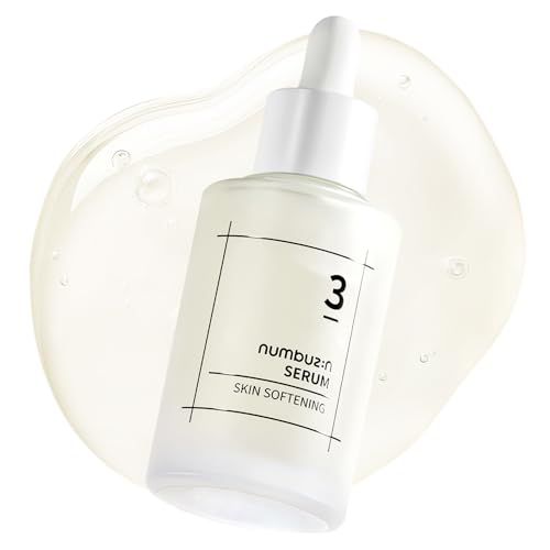 numbuzin No.3 Serum | Skin Softening Serum | Pore Care, Textured Skin, Bumpy, Rough Skin, Glass Skin | Bifida, Galactomyces, Niacinamide, Adenosine, Panthenol | 1.69 fl. oz.