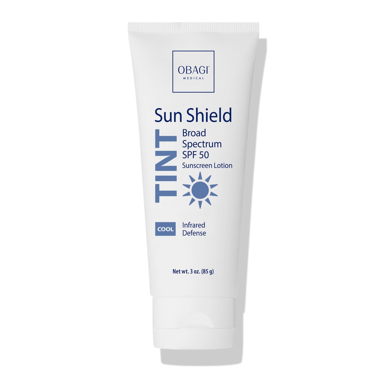 Obagi Sun Shield Tinted Sunscreen - Broad Spectrum SPF 50 Protection from the Sun - Cool Tint - 3 oz