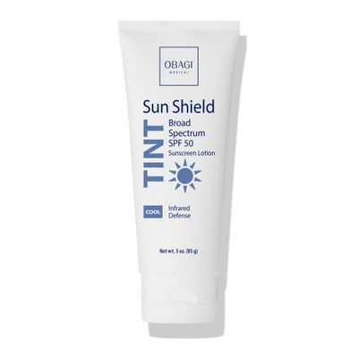 Obagi Sun Shield Tinted Sunscreen - Broad Spectrum SPF 50 Protection from the Sun - Cool Tint - 3 oz