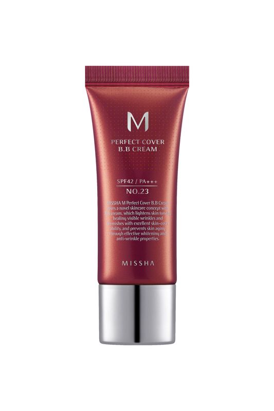 Missha M Perfect Cover Bb Cream, SPF42, No. 23 / Natural Beige, 20 ml, 8809581487963