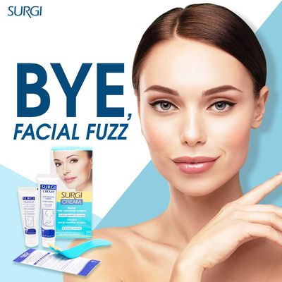 Surgiwax Facial Hair Removal Cream, Extra Gentle 1 oz x 2 pack