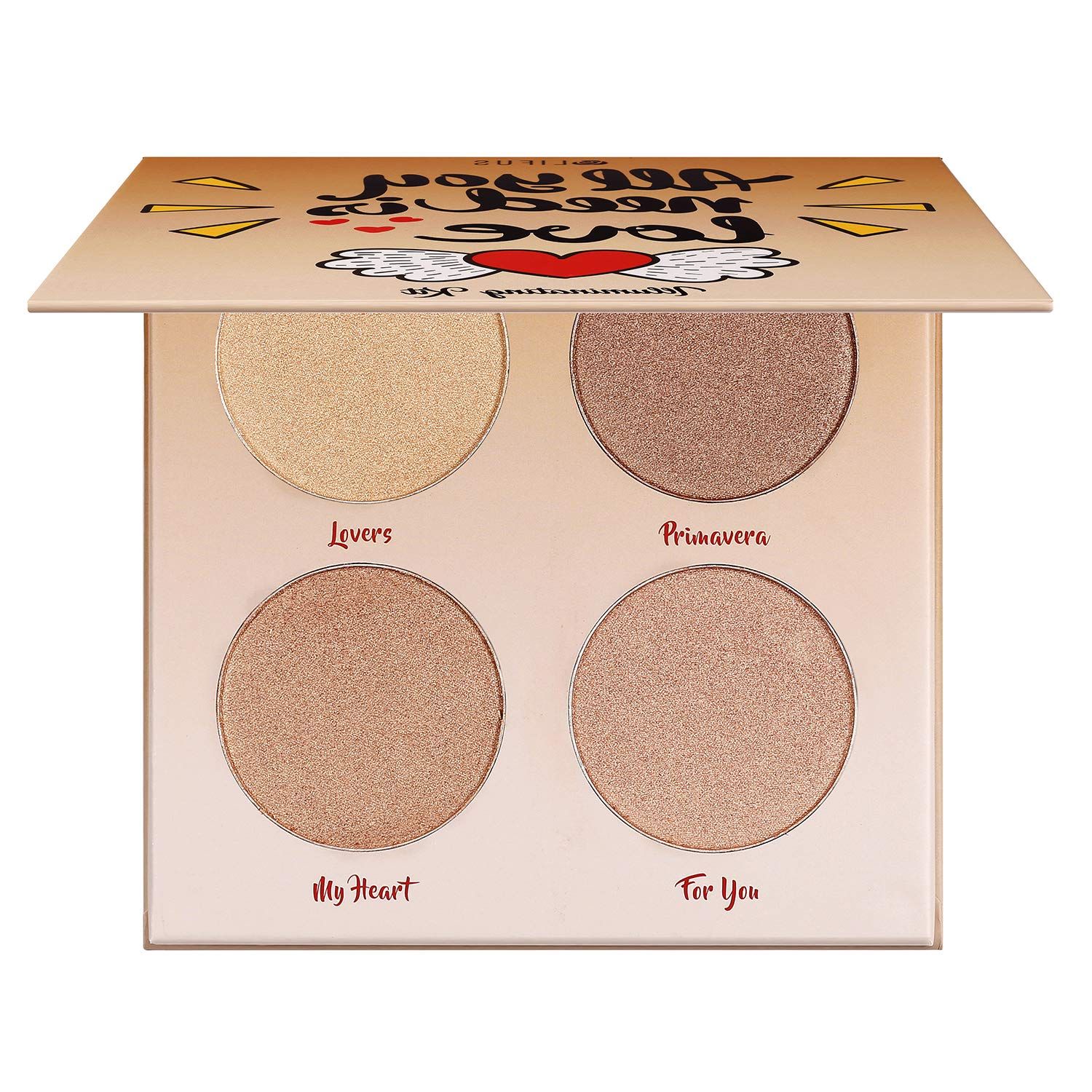 LIFUS Highlighter PaletteHighlighter Makeup Palette, Glow Bronzer Highlighter Powder Kit,Face illuminator makeup palette