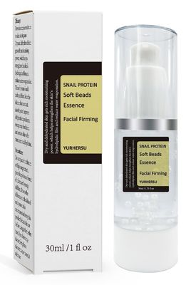 Snail Mucin Pearl Serum Essence With High Concentration Sodium Hyaluronate &amp; Carbomer, Facial Firming, Skin Hydrating Tender Silky Soft Moisturizing Anti-Wrinkles; 30ml(1 fl oz); DBZ