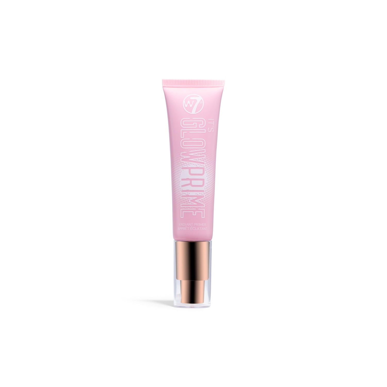 W7 It&#39;s Glow Prime Radiant Face Primer - Hydrating Skin &amp; Blurring Imperfections - Watermelon Extract Facial Primer