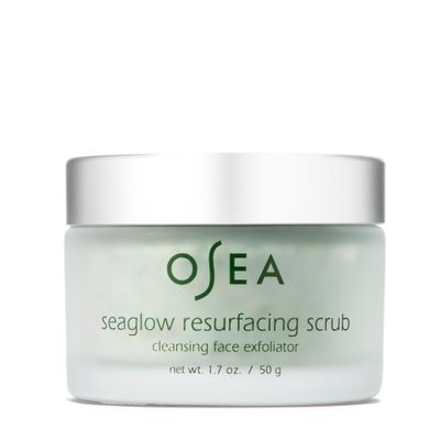 OSEA Seaglow Resurfacing Face Cleanser and Scrub 1.7oz - Facial Scrub - Facial Cleanser - 2-in1 Face Scrub &amp; Cleanser for All Skin Types - Facial Exfoliator and Cleanser - Clean Beauty - Vegan