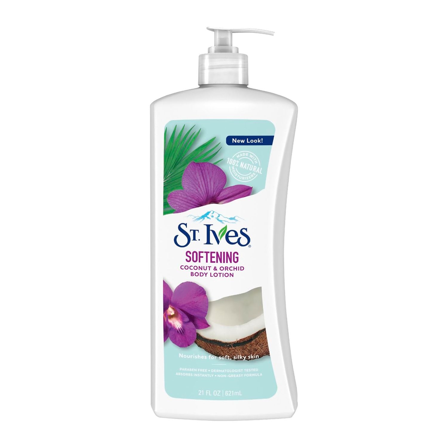 St. Ives Softening Body Lotion Coconut &amp; Orchid Extract 21 oz