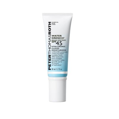 Peter Thomas Roth | Water Drench Broad Spectrum SPF 45 Hyaluronic Cloud Moisturizer | SPF Moisturizer For Face, Lightweight Sunscreen For Face (Pack of 1)