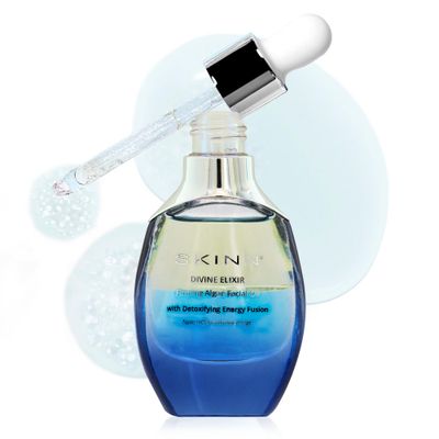 SKINN Firming Algae Oil, Anti Aging Facial Oil for Fine Lines and Wrinkles, 1oz - Lightweight Moisturizer for a Smooth, Glowing, &amp; Healthy-Looking Skin - Hydrating Face Serum for Dry Skin Texture