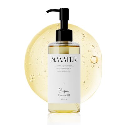 NOWATER No Pore Cleansing Oil | Makeup Cleansing Oil | Pore Cleansing, Blackheads Removal | Olive Oil, Tea Tree, Squalane | Korean Skin Care for face (6.76 fl.oz)