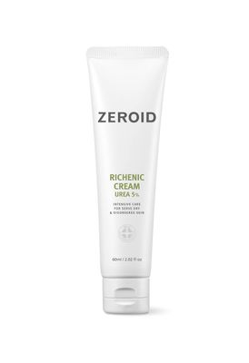ZEROID Richenic Cream with Urea 5% Intensive Care Korean Dermocosmetic Skincare for Dry &amp; Disordered Skin (2 oz./60 ml) (60 mL)