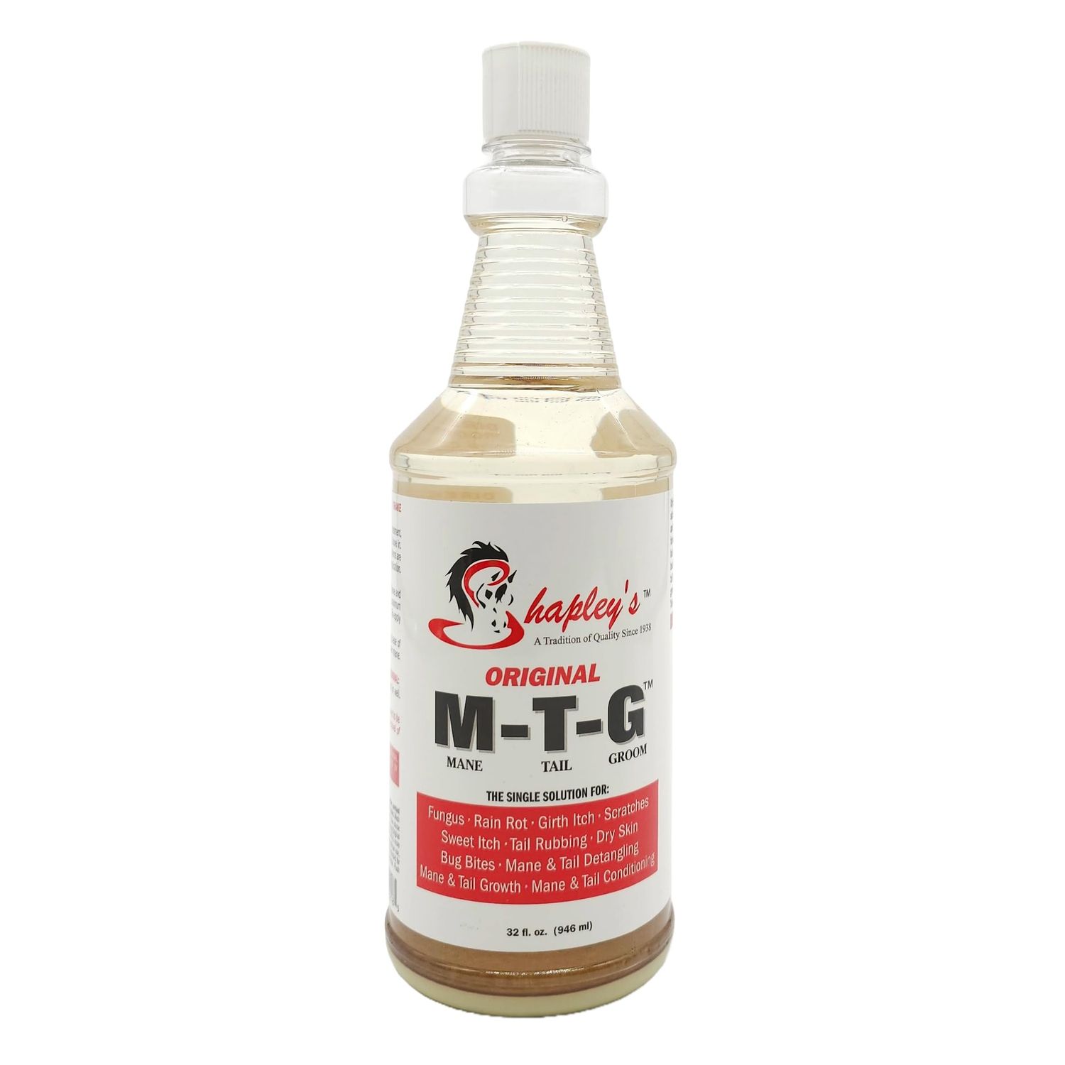 Shapley&#39;s 32 Fl Oz Original M-T-G Skin Healing and Hair Growth Skin Treatment Mane and Tail Detangler