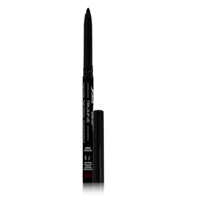 SORM Truline Professional Mechanical Smudge Proof Eyeliner Pencil - Vitamin E Waterproof Gel Formula with Finest Color Pigment &amp; Ultra Creamy - Nourishes Skin for All Day Long - 0.1 Ounce - Cocoa