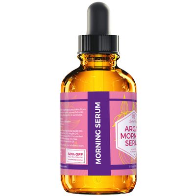 Leven Rose Moroccan Argan Oil Face Serum for Women - 100% Organic Argan Oil Serum for Face - All Natural Pure Argan Oil Hydrating Serum - Anti Aging Serum Against Wrinkles 1 Oz