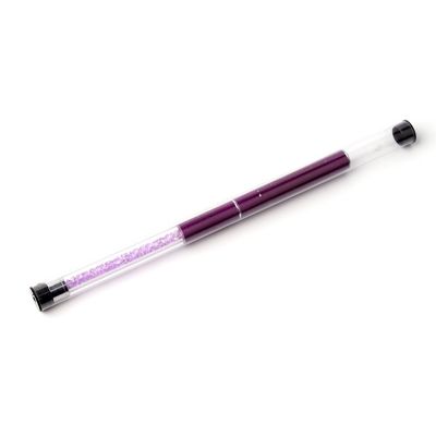 WOKOTO Quartz Nail Art Cuticle Pusher Pen With Spoon Cut Dead Skin Remover Gel Polish Grinding Buffing Care Stick
