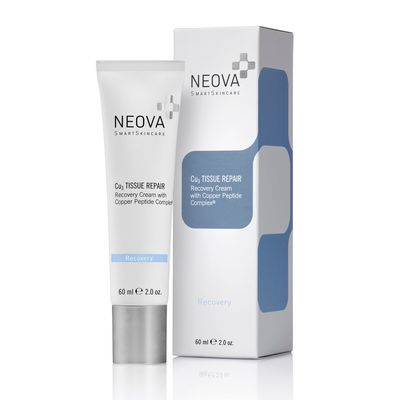 NEOVA SmartSkincare Cu3 Tissue Repair &amp; Post Laser Cream 56g, 2 Oz. | Clinical Repair Copper Peptide Cream | Improves &amp; Accelerates Skin Healing &amp; Reduces Irritation