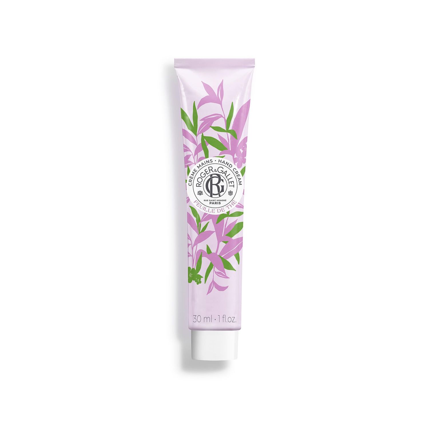 ROGER &amp; GALLET | Hand and Nail Cream | Nourishing Hand Cream &amp; Hand Moisturizer | Hand Lotion Hand Care (Tea Leaf | 1 oz)