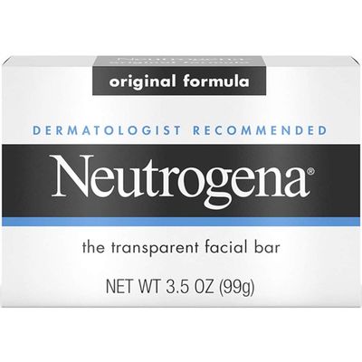 Neutrogena The Transparent Facial Bar Original Formula, 3.50 Ounces each (Value Pack of 3)