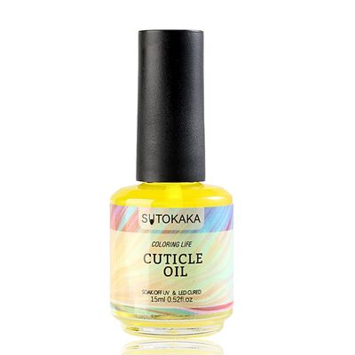 SUTOKAKA 15ml Cuticle Oil, Nail &amp; Cuticle Care Revitalizing Hydrating Oil with Jojoba Oil &amp; Vitamin E for Repaired Thin Nails