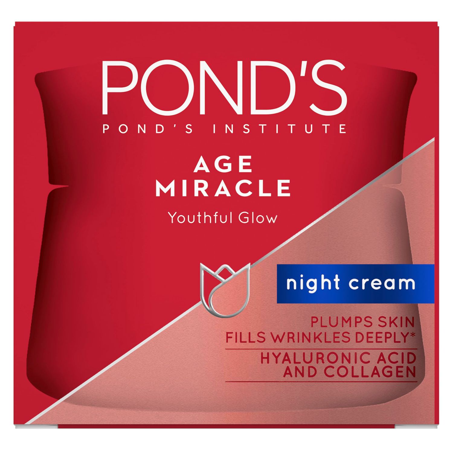 Ponds Age Miracle Night Cream, Anti Wrinkle Cream &amp; Night moisturizer, Perfect Night Cream for Face, 50 ML