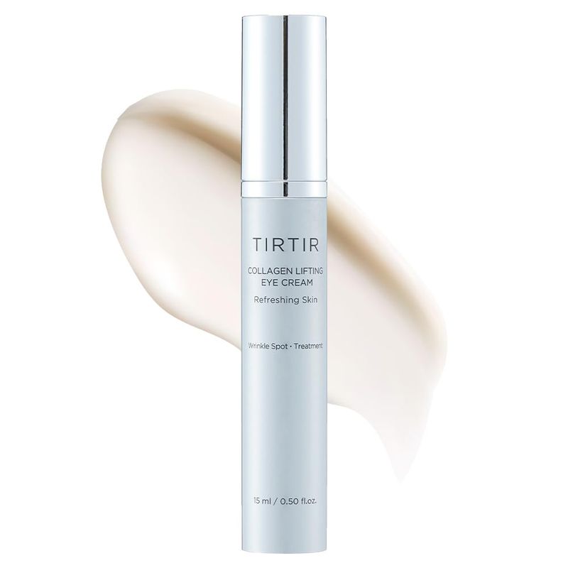 TIRTIR Collagen Lifting Eye Cream - Eye Roller, Wrinkle Spot Treatment, Revitalizing Moisturizer,Tightening Under Eye For Wrinkles,Fine Lines,Under Eye Bags,Eye Lift Treatment For Men &amp; Women