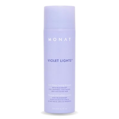 MONAT Violet Lights Anti-Brass Toning Masque - Natural Radiance - Illuminate Your Hair Naturally - Tone Unwanted Brassiness