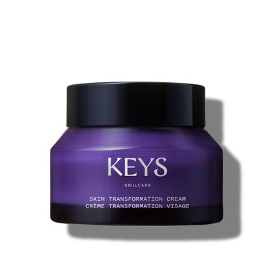 Keys Soulcare Skin Transformation Cream, Daily Moisturizer Hydrates, Calms &amp; Plumps Skin with Ceramides &amp; Bakuchiol, Cruelty-Free, 1.76 Oz