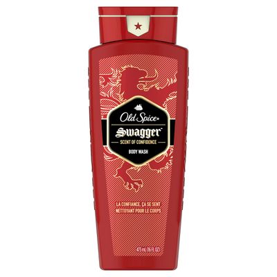 Red Zone Swagger Body Wash for Men, Scent of Confidence, 21 fl oz