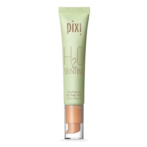 Pixi Beauty H2O SkinTint Tinted Face Gel, 1.2 fl oz / 35 ml, Warm