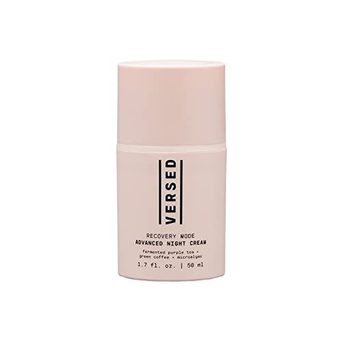 Versed Recovery Mode Advanced Night Face Cream - Antioxidant-Packed Hydrating Face Moisturizer Protects &amp; Smooths Rough Skin - Helps Soften Appearance of Fine Lines - Vegan (1.7 fl oz)