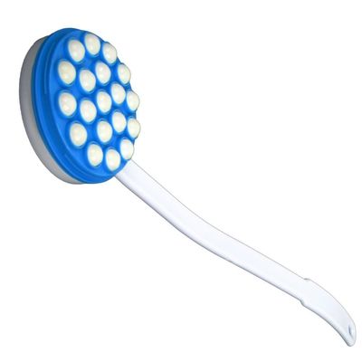 Lotion Applicator for Back - Long Handled Roll-On Dispenser and Handheld Back Massager - Wand for Applying Sunscreen, Cream, or Shower Gel by Remedy