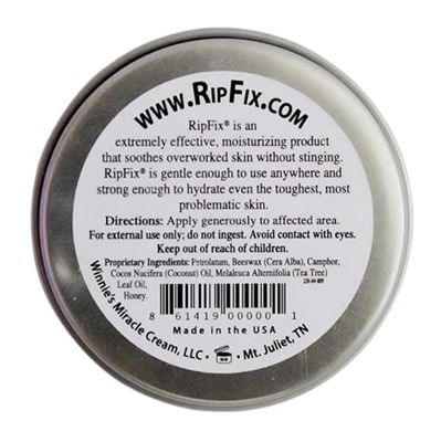 RipFix Hand Tear Repair - Rip Fix Stopper Balm for Gymnastics - Climbers Hand Balm - Wod Callus Hand Care - Climbing Hand Repair Balm Cream - Treatment for Cracked or Ripped Hands Classic 1.34 oz Tin