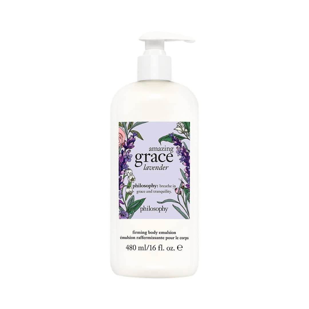 philosophy amazing grace lavender firming body emulsion, 16 fl oz.
