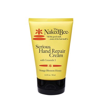 The Naked Bee Orange Blossom Honey Hand Cream (3.25 oz) Intensive Nourishing Hand Repair Cream for Smoother and Softer Hand - Deep Moisture and Repair for Dry Skin - Hand Cream