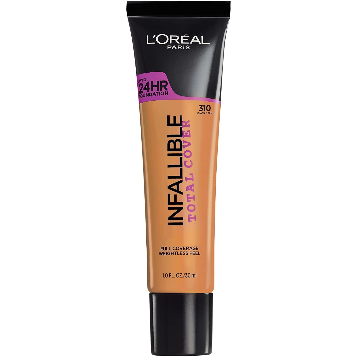 LOral Paris Infallible Total Cover Foundation, Classic Tan, 1 fl; oz.
