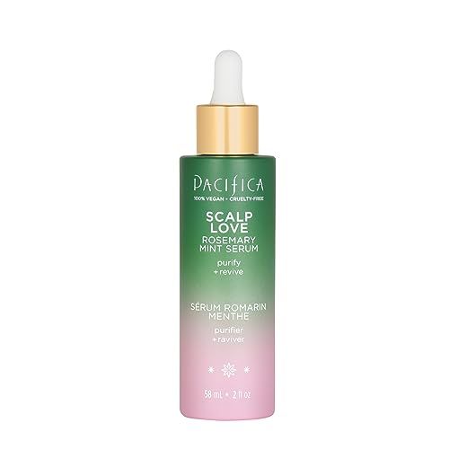Pacifica Scalp Serum - Rosemary Mint Scalp Love Serum with Witch Hazel for Scalp Detox &amp; Moisturizing, Vegan &amp; Cruelty-Free, 2 oz