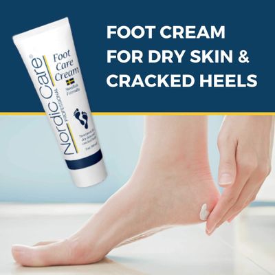 Nordic Care Foot Care Cream Intensive Repair | Urea &amp; Glycerin Repairs Dry Feet &amp; Cracked Heels | Noticeable Results In Days