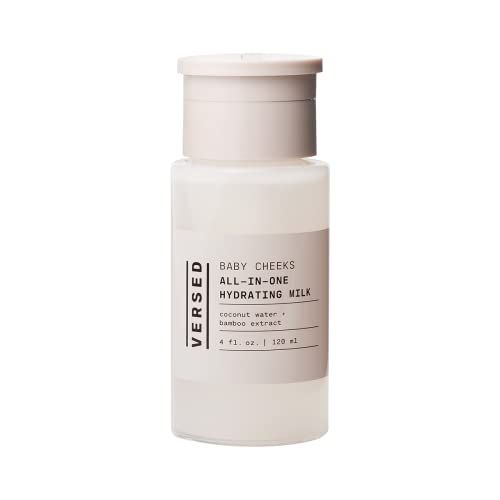 Versed Baby Cheeks Face Toner - Nourishing Amino Acids, Vitamins + Minerals to Gently Tone, Hydrate &amp; Help Restore Skins Natural pH Balance - Vegan Face Toner (4 fl oz)