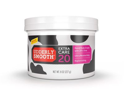 Udderly Smooth Extra Care Cream with 20% Urea, Replenishing, 8 oz (Pack of 3)