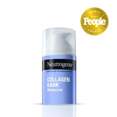 Neutrogena Collagen Bank Face Moisturizer, Daily Anti-Aging Face & Neck Collagen Cream with Bakuchiol, Face Lotion to Support Skins Natural Collagen for Visibly Plump Skin, 2 fl. oz