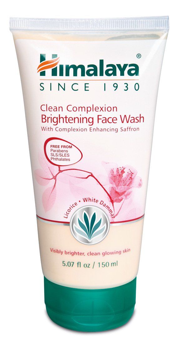 Himalaya Clean Complexion Brightening Face Wash for Clear &amp; Glowing Skin and More Even Skin Tone 5.07 oz