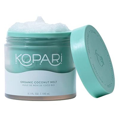 Kopari Organic Coconut Melt | Multi Purpose Skin Moisturizer, 100% Unrefined Coconut Oil Skin Care For Body, Hair, Face | Vegan, Cruelty Free, Paraben &amp; Sulfate Free | 5.1 Oz