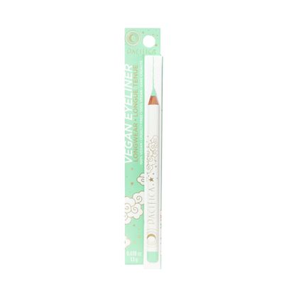 Pacifica Beauty, Longwear Pastel Green Eyeliner Pencil, Mint, Pigmented Vibrant Color, Vitamin E + Coconut Oil, No-Skip Formula, Graphic Liner, Vegan &amp; Cruelty Free