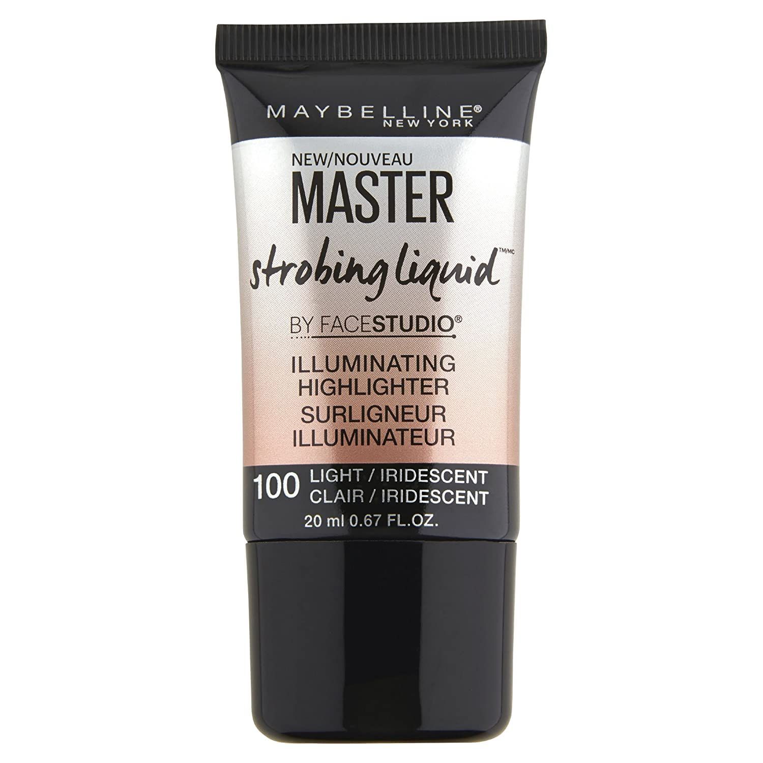 Maybelline New York Master Strobing Liquid Illuminating Highlighter, Light/Iridescent, 0.67 fl. oz.