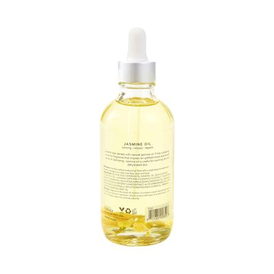 Measurable Difference Jasmine Hydrating Oil for Face &amp; Body, 4 oz - Daily Use to Soothe, Hydrate &amp; Nourish Skin
