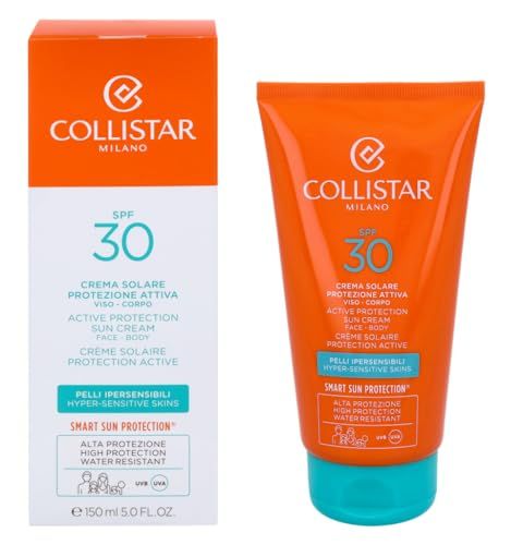 Self Tan by Collistar Active Protection Tanning Cream for Sensitive Skin SPF30 150ml
