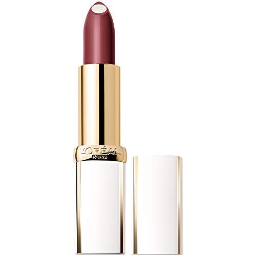 LOral Paris Age Perfect Luminous Hydrating Lipstick + Nourishing Serum, Rich Chestnut, 0.13 oz.
